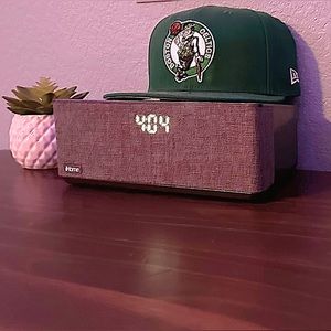 IHOME Alarm Clock - Stylish Dual Alarm - Grey/Black - Lightly Used